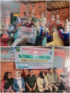 Desa Gedung Agung Melaksanakan Musdes Koprasi Merah Putih Dan Penyaluran BLT-DD